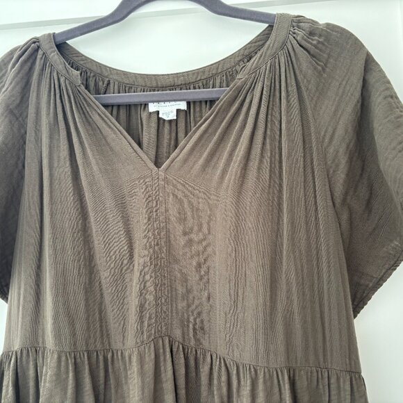 VELVET by Graham & Spencer Jamie Cotton Slub Dress - Picture 6 of 7